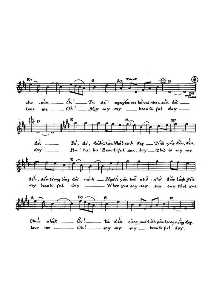 Chuyện đóa quỳnh hương sheet