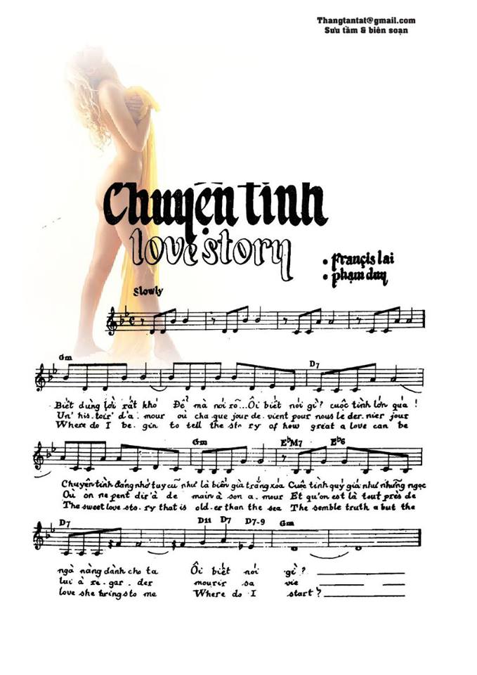 Chuyện tình sheet