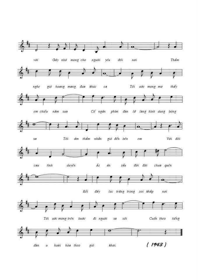 Gió Xa Khơi sheet có lời 