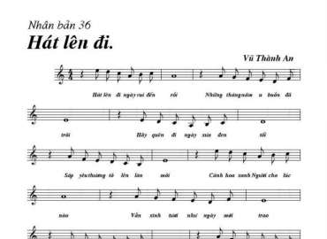 Hát Lên Đi sheet có lời 