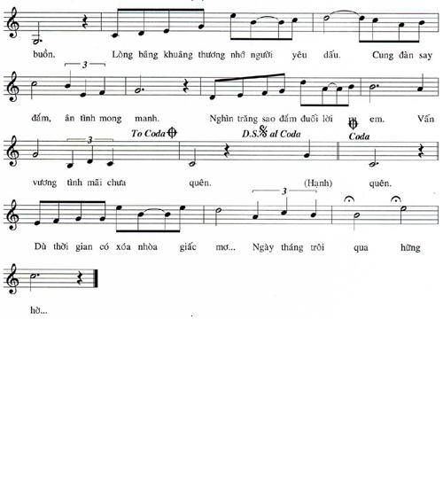 Miên Khúc sheet có lời 