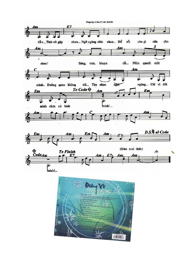 Một Mình sheet có lời 