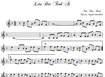 Lâu Đài Tình Ái sheet có lời 