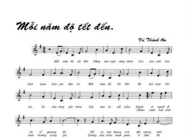 Mỗi Năm Độ Tết Đến sheet có lời 
