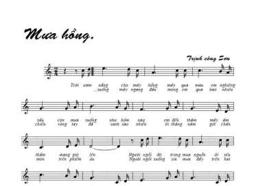 Mưa Hồng sheet có lời 