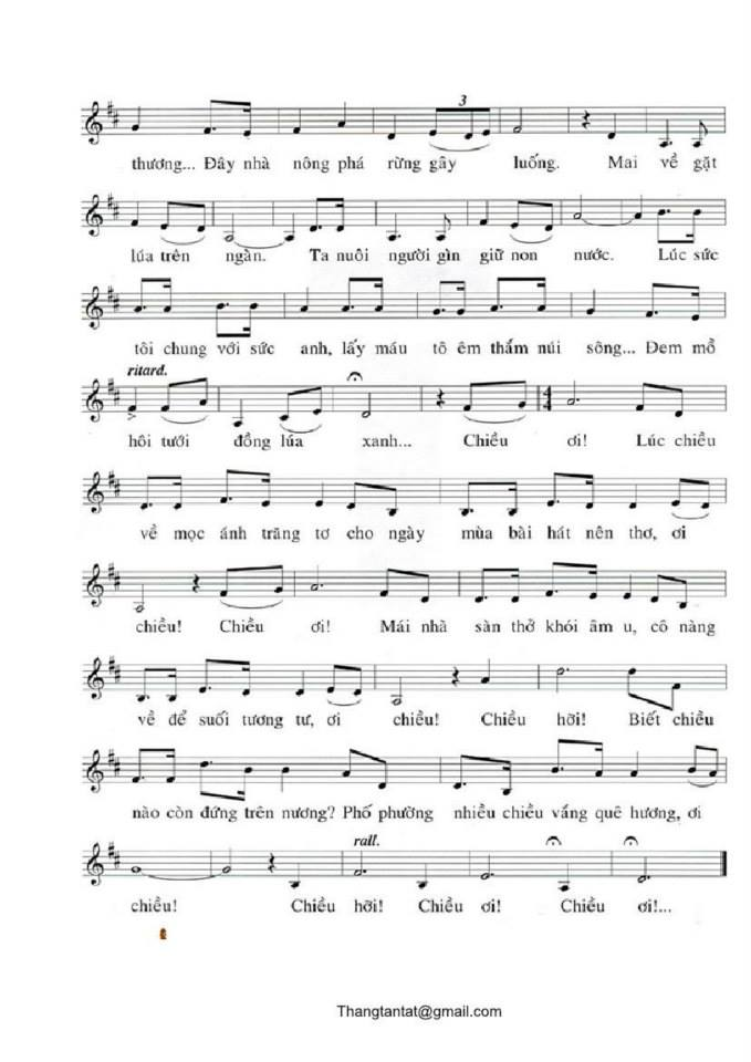 Nương Chiều sheet có lời 