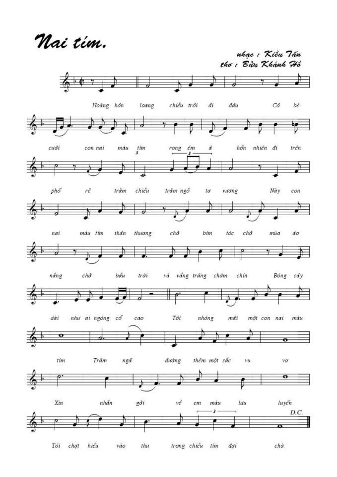 Nai Tím sheet Nai Tím sheet