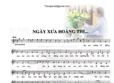 Ngày Xưa Hoàng Thị sheet có lời 