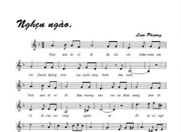 Nghẹn Ngào sheet có lời 