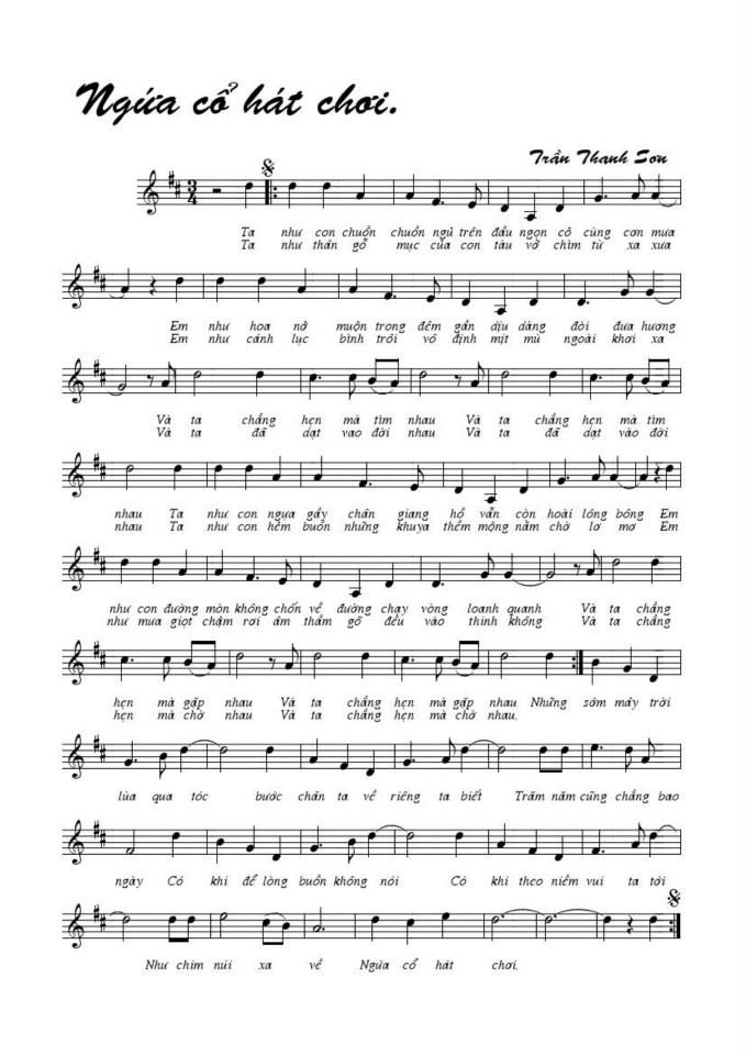 Ngứa Cổ Hát Chơi sheet