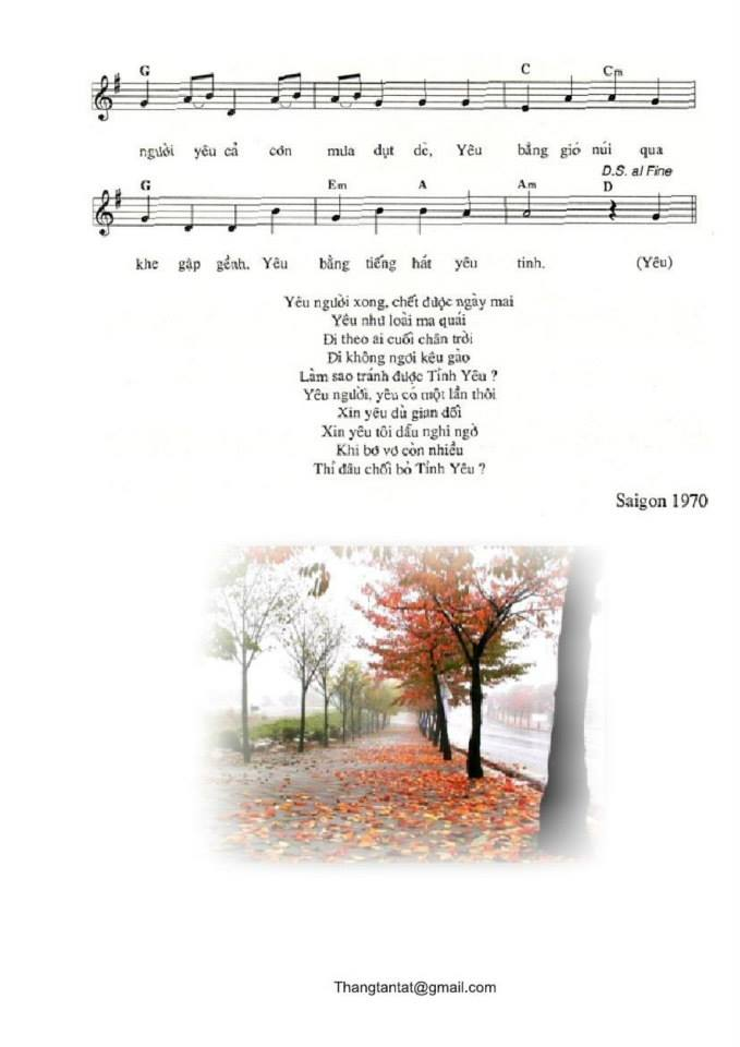 Phượng Yêu sheet có lời 