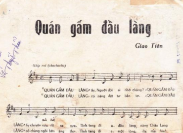 Quán Gấm Đầu Làng sheet có lời 