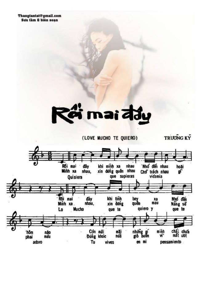 Rồi Mai Đây sheet