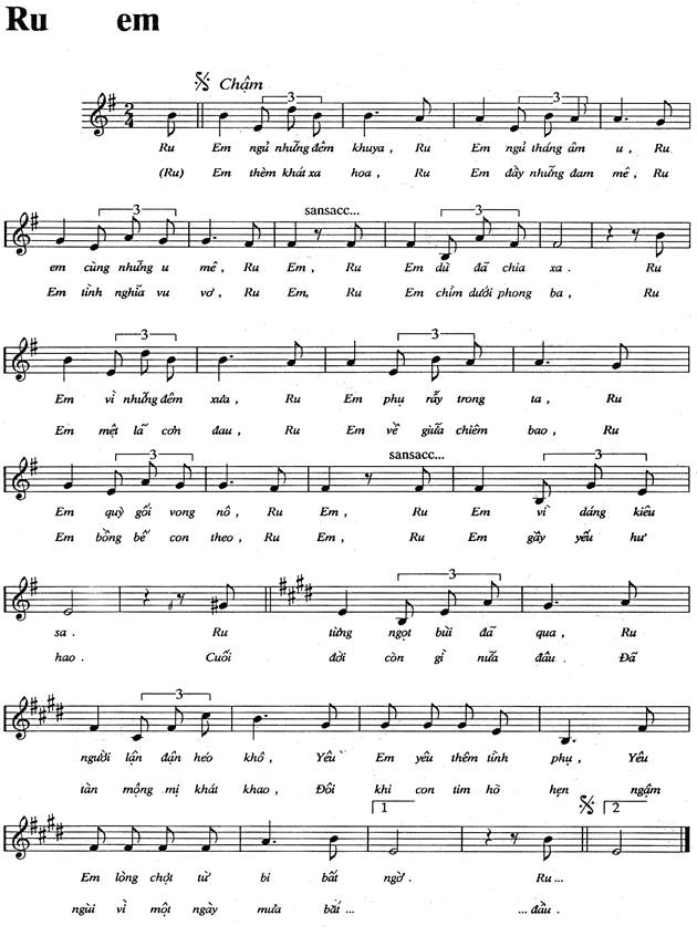 Ru Em sheet