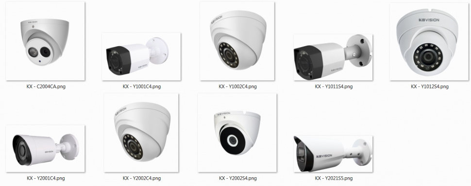 Camera có dây HD Analog dùng cáp đồng trục