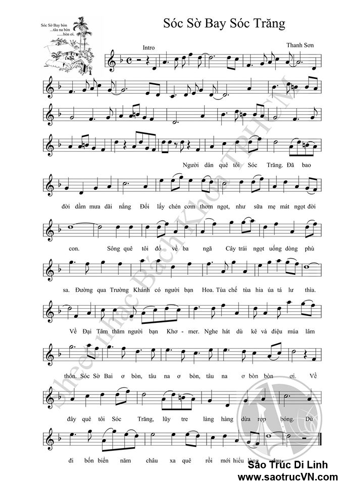 Sóc Sờ Bay Sóc Trăng sheet