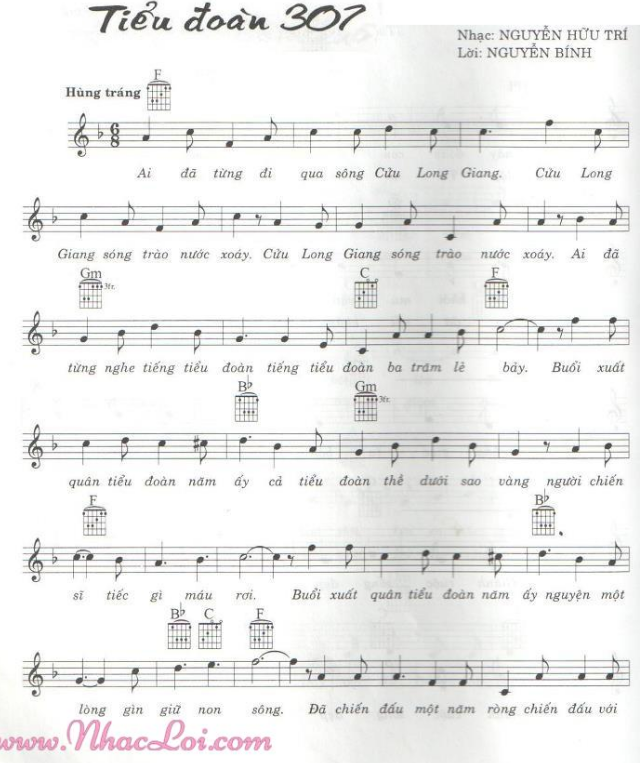 Tiểu Đoàn 307 sheet