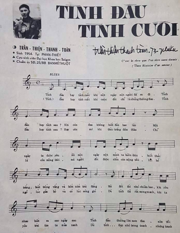 Tình Đầu Tình Cuối sheet