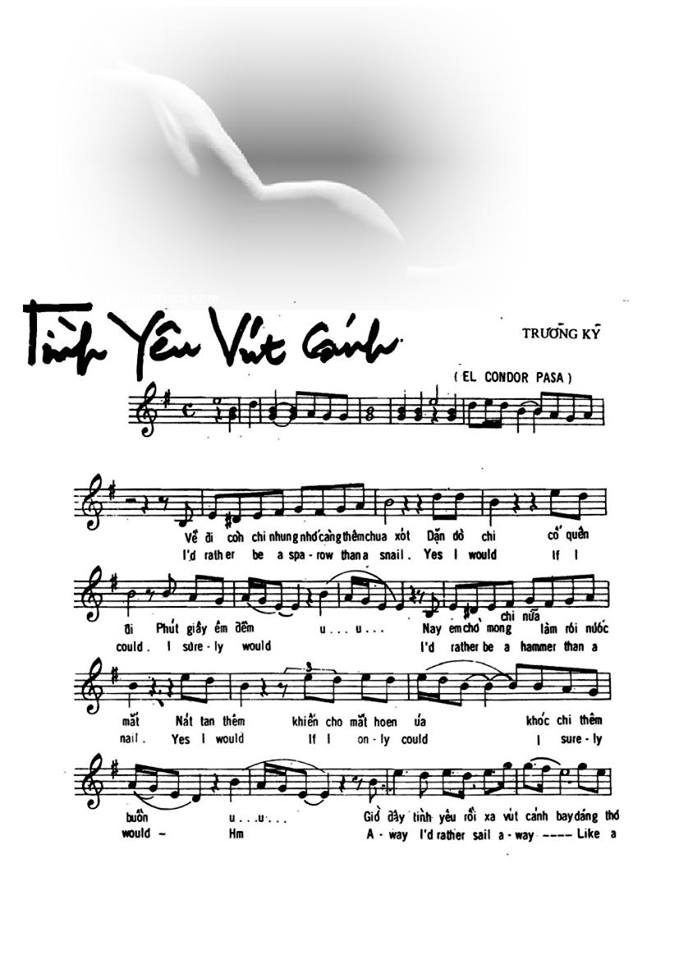 Tình Yêu Vút Cánh sheet