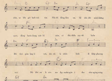 Tôi Đưa Em Sang Sông sheet có lời 