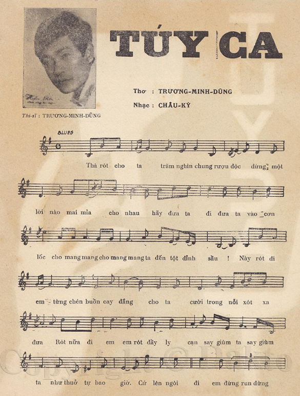Túy Ca sheet