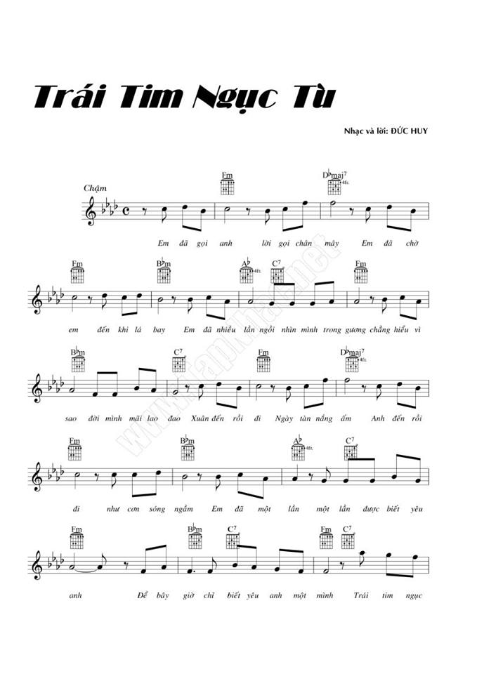 Trái Tim Ngục Tù sheet