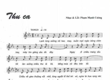 Thu Ca sheet có lời 