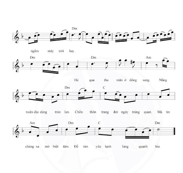 Vọng Kim Lang sheet