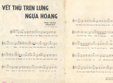 Vết Thù Trên Lưng Ngựa Hoang sheet có lời 