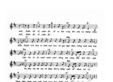 Xuân đã về sheet 2