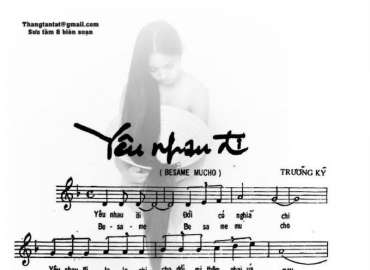 Yêu Nhau Đi sheet có lời 