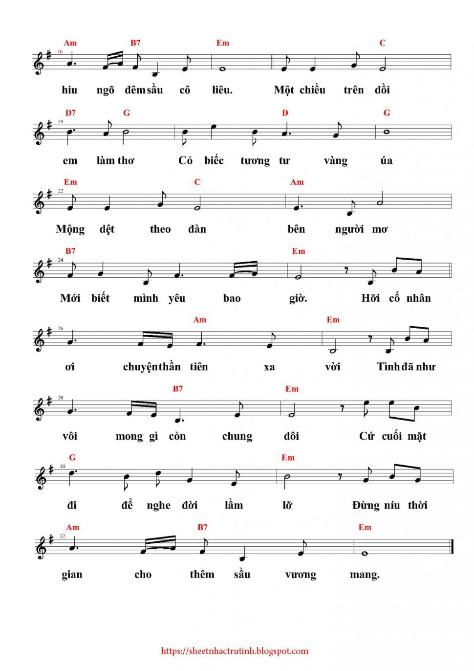 Cỏ Úa sheet có lời 