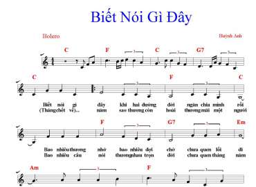 Biết Nói Gì Đây sheet có lời 