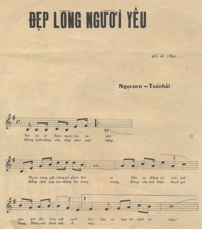 Đẹp Lòng Người Yêu sheet có lời 