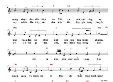 Yêu Một Mình sheet lời nhạc