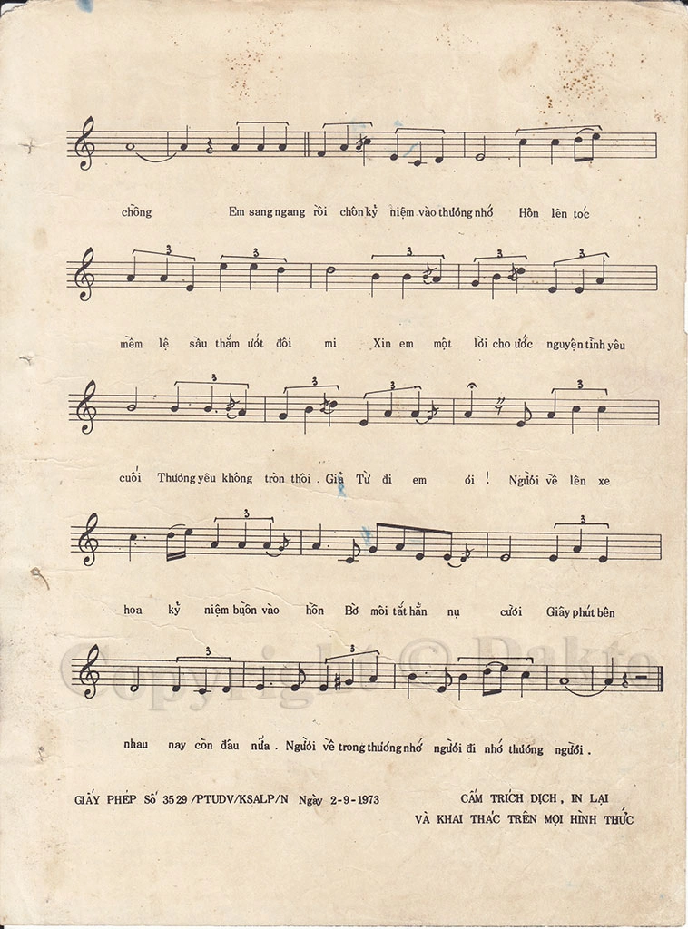 Giã từ sheet có lời