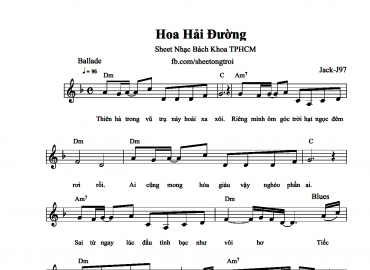 Hoa Hải Đường sheet có lời