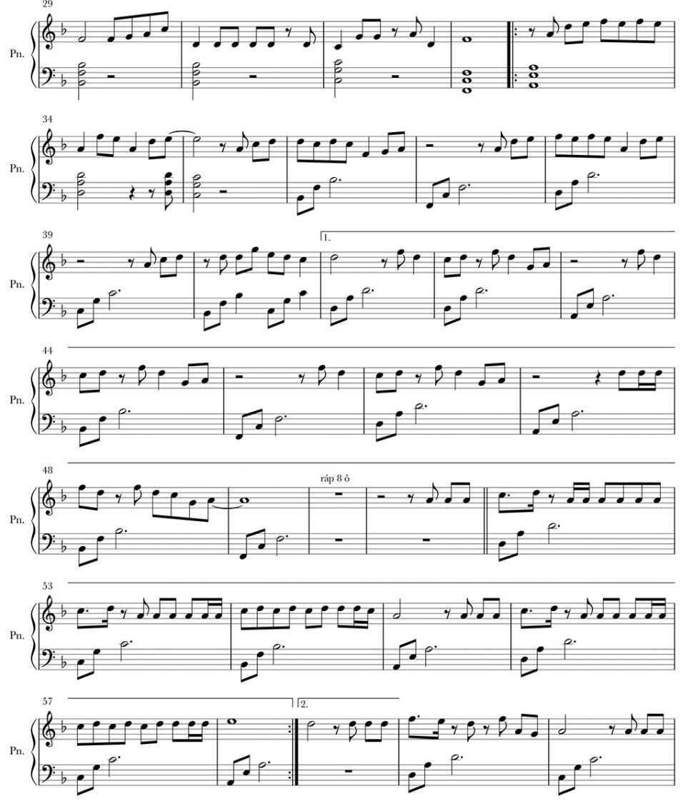 Sóng Gió sheet có lời