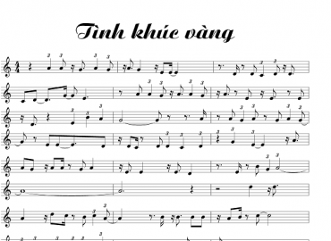 Tình Khúc Vàng sheet có lời
