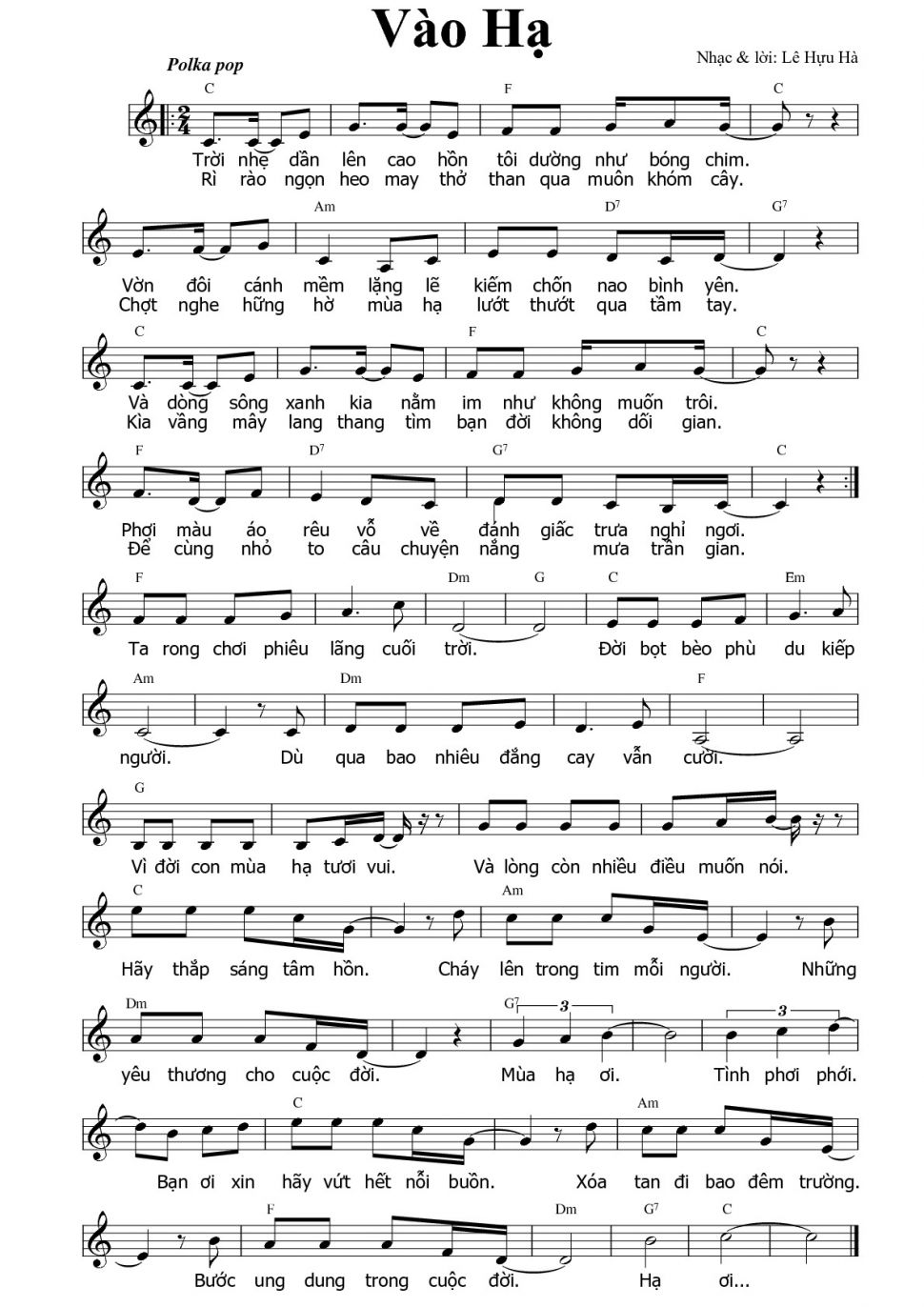 Vào Hạ sheet có lời