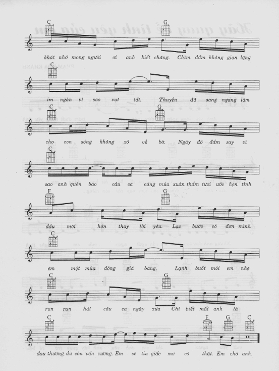 Giấc Mơ Có Thật sheet có lời 