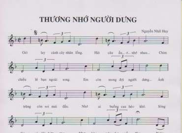 Thương Nhớ Người Dưng sheet có lời 