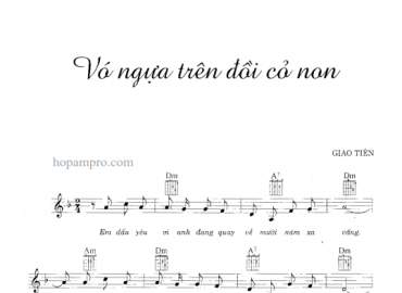 Vó Ngựa Trên Đồi Cỏ Non sheet có lời