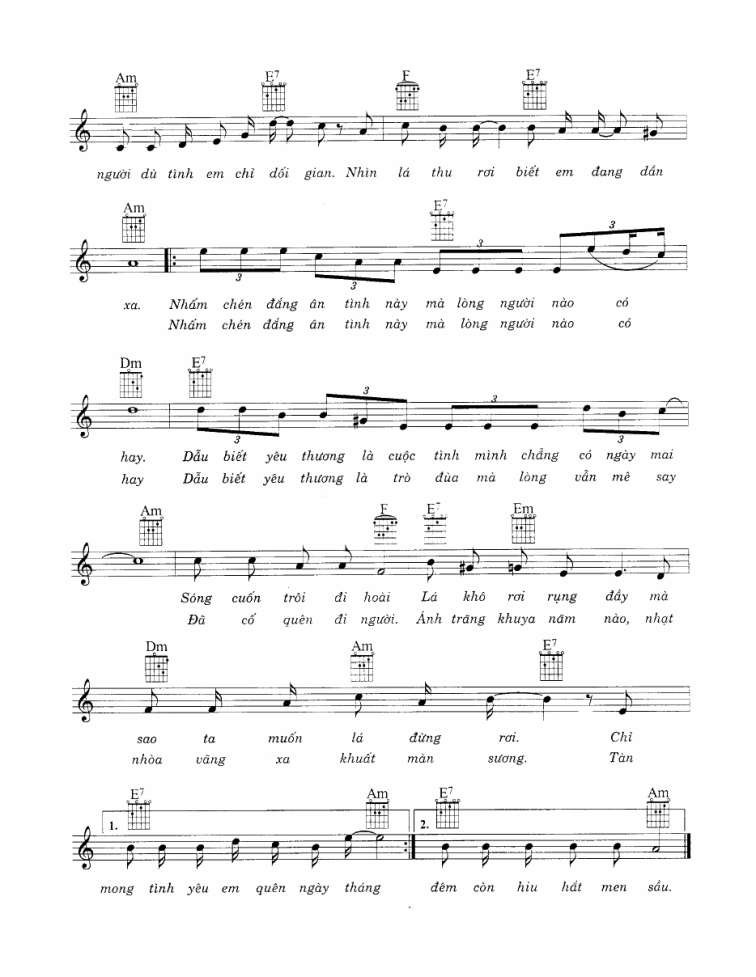 Chén đắng sheet có lời