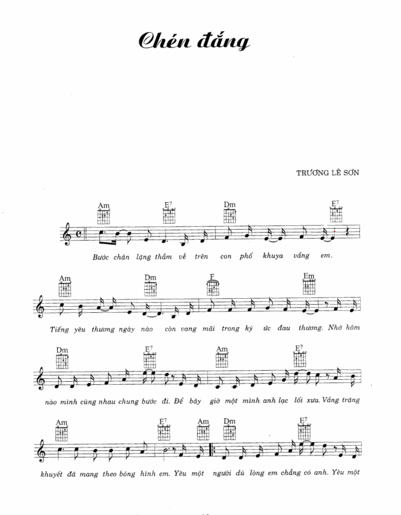 Chén đắng sheet có lời