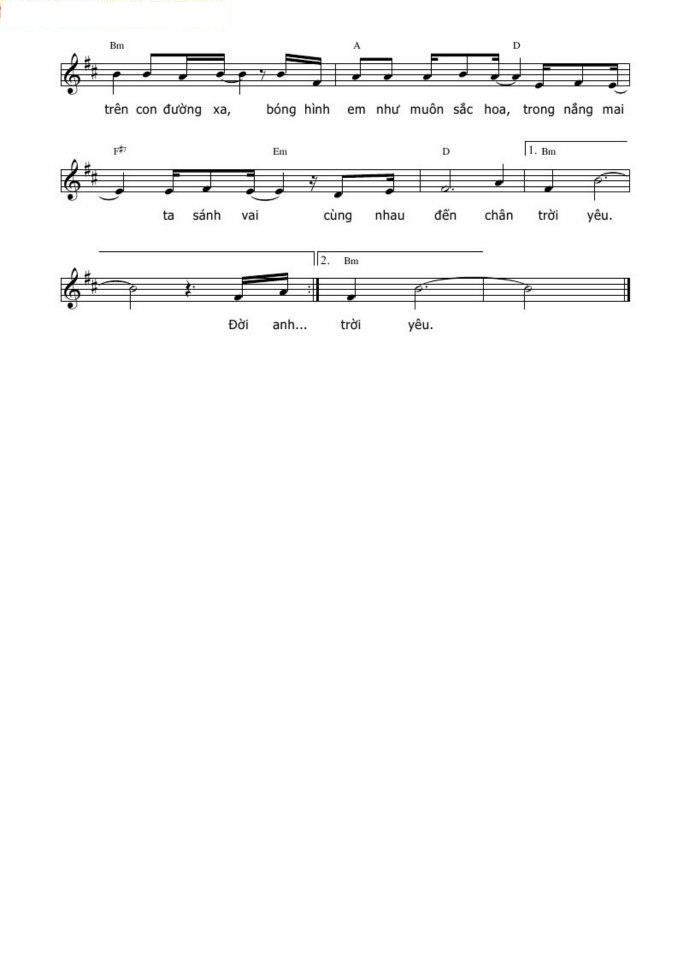  Tâm hồn xao động sheet có lời