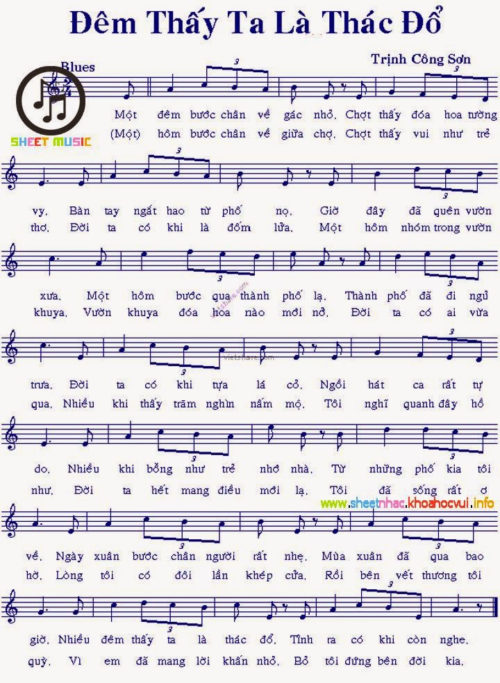 Đêm thấy ta là thác đổ sheet có lời