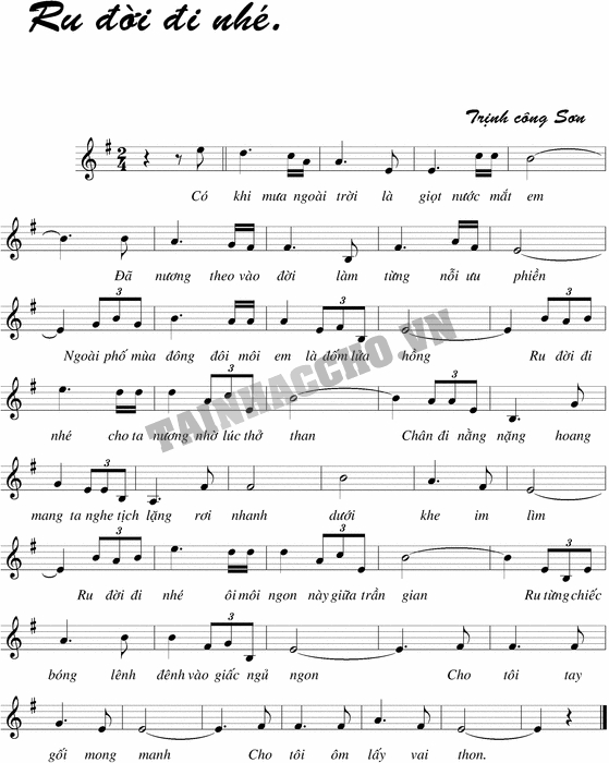 Ru đời đi nhé sheet có lời