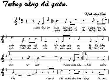 Tưởng rằng đã quên sheet có lời