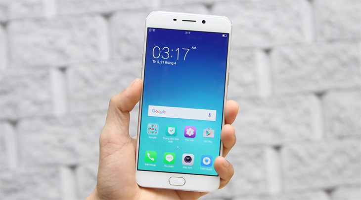 Oppo F1 Plus sở hữu màn hình Amoled
